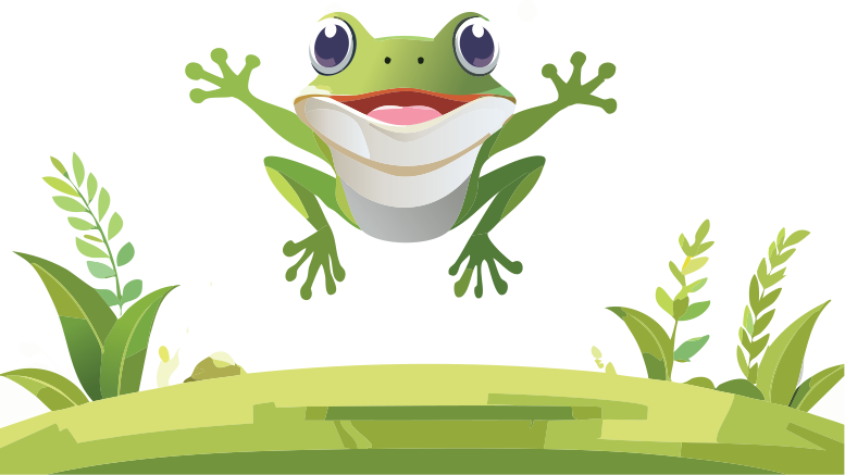 NCT Freddy the Frog jumping