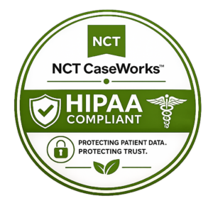 NCT CaseWorks is proud to be HIPAA Compliant